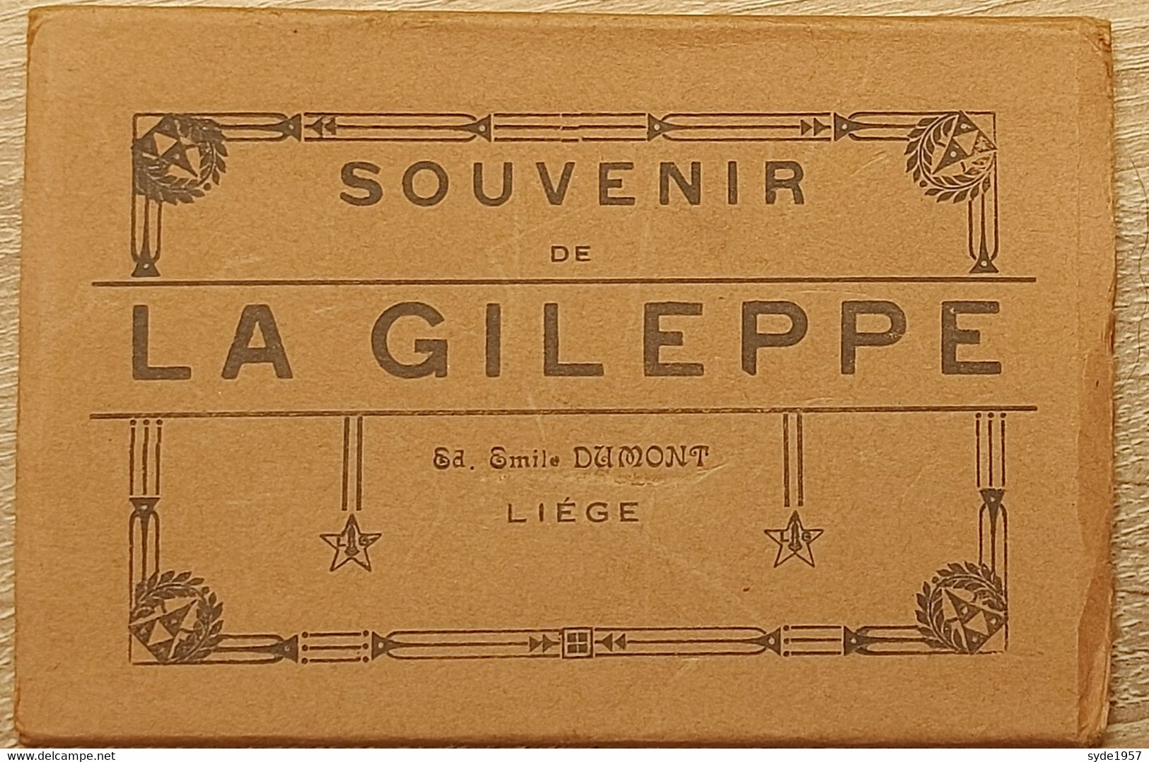 Souvenir De LA GILEPPE ( édit. Emile Dumont Liège) Pochette 10 Cartes-Vues  "à Déplier" (voir Photos ) - Gileppe (Stuwdam)