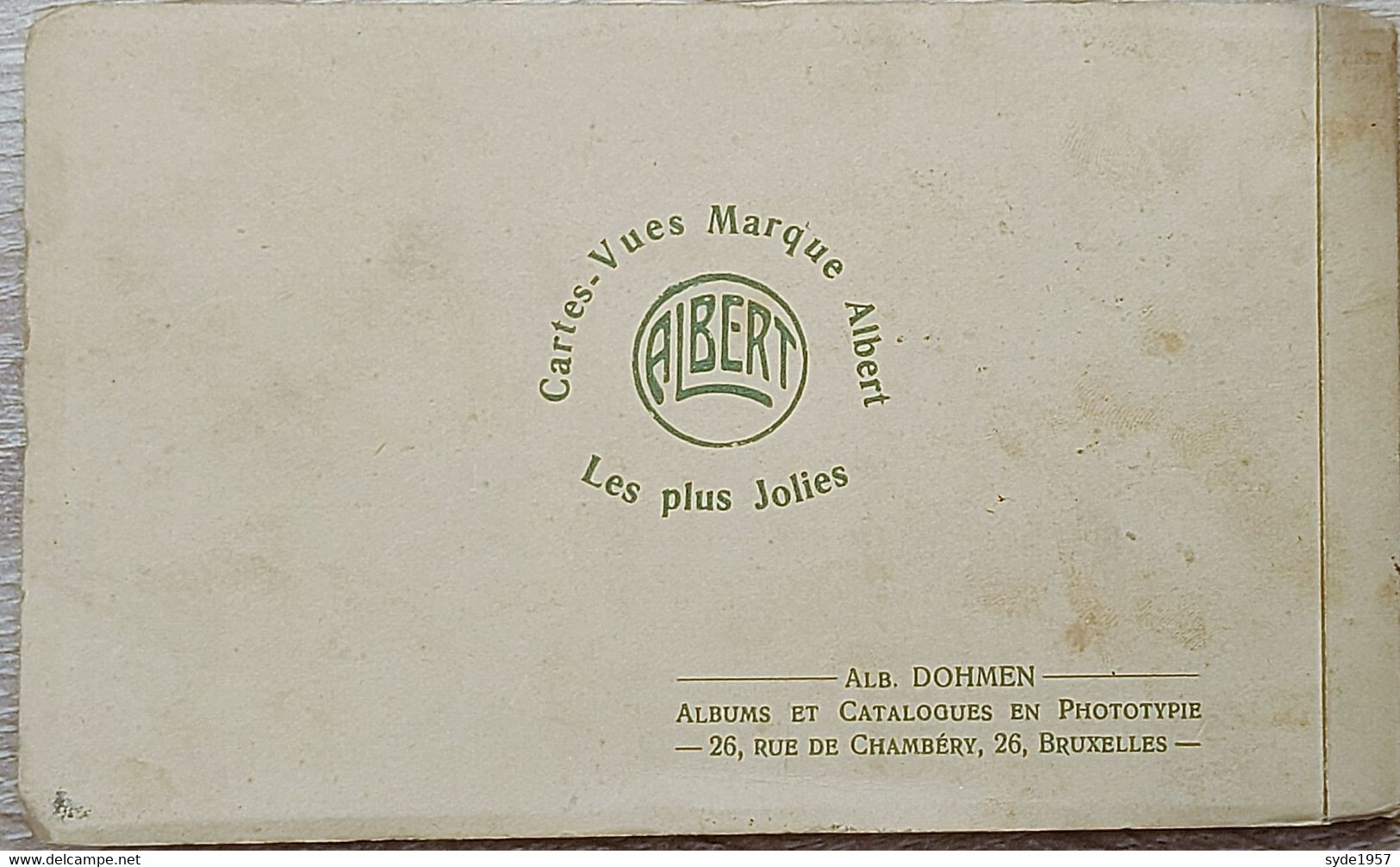 Carnet Souvenir De Bruxelles - 24 Cartes Vues - Marque Albert - Les Plus Jolies. Très Bon état (voir Scan) - Sets And Collections