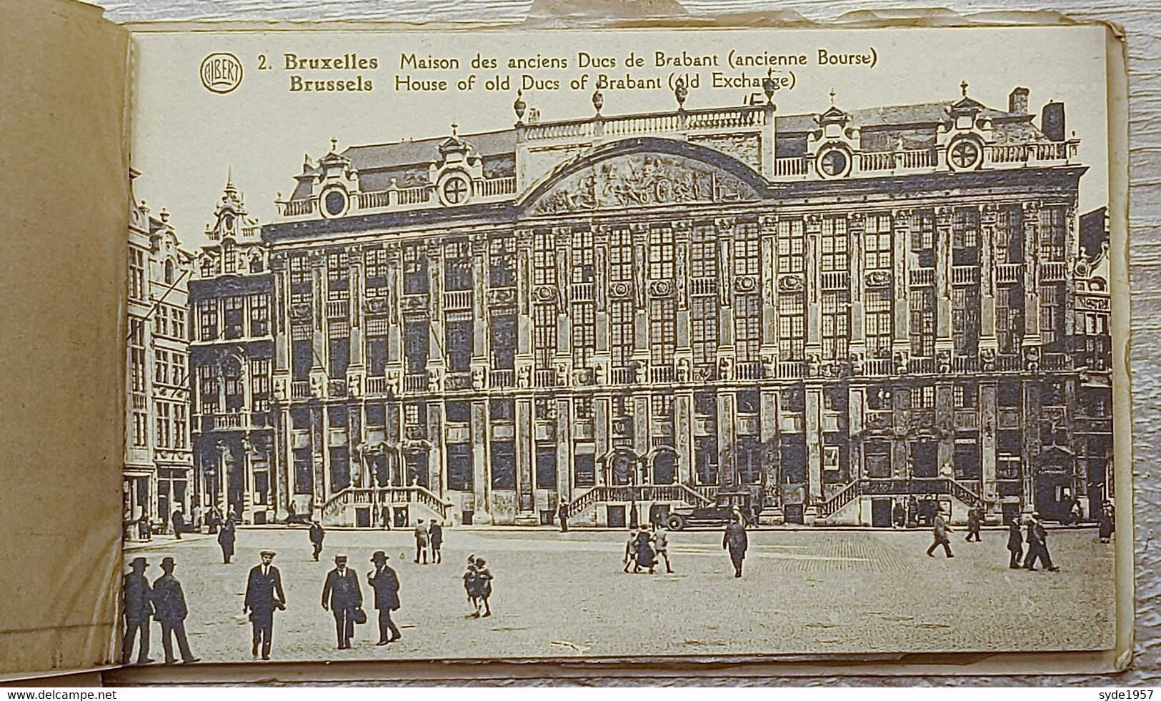 Carnet Souvenir de Bruxelles - 24 Cartes vues - Marque Albert - Les plus jolies. Très Bon état (voir scan)