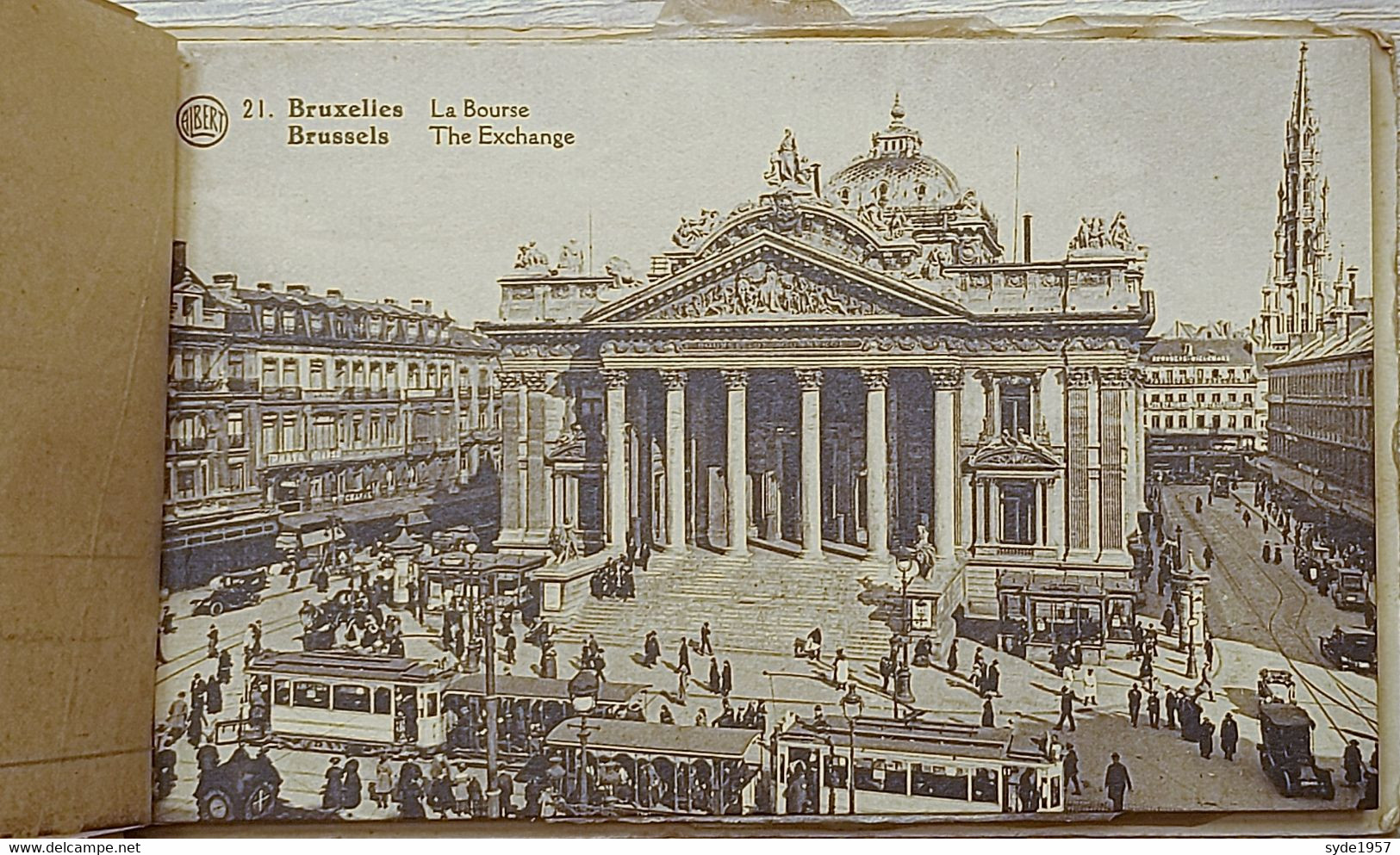 Carnet Souvenir de Bruxelles - 24 Cartes vues - Marque Albert - Les plus jolies. Très Bon état (voir scan)