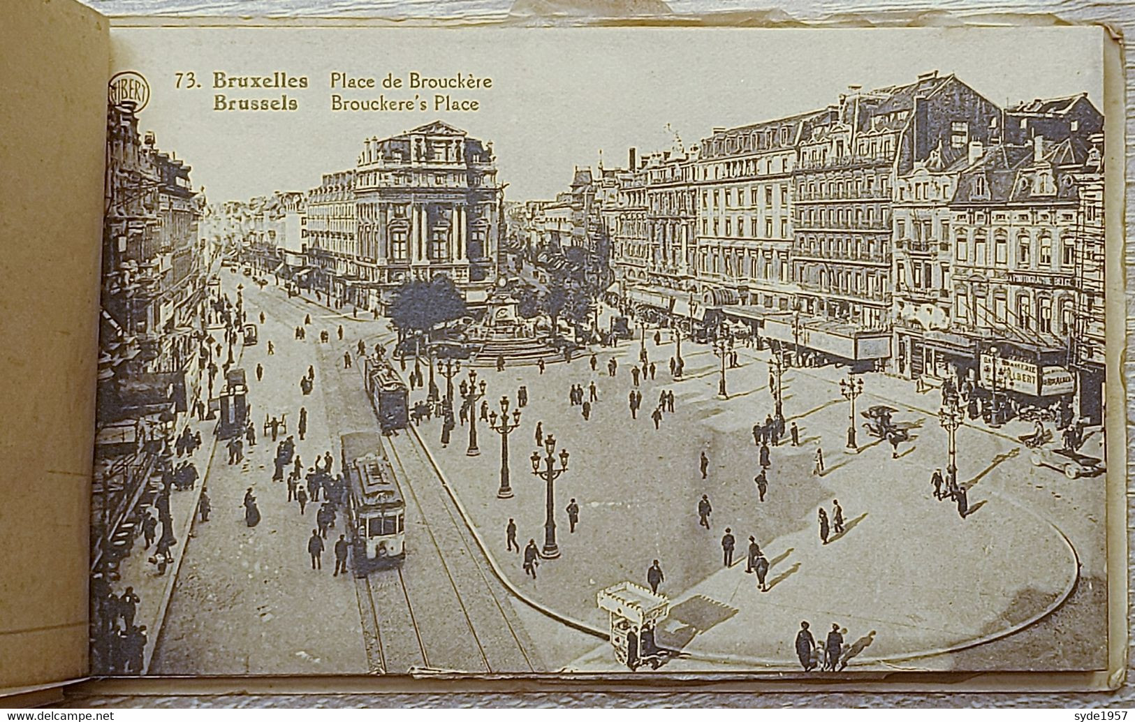 Carnet Souvenir de Bruxelles - 24 Cartes vues - Marque Albert - Les plus jolies. Très Bon état (voir scan)