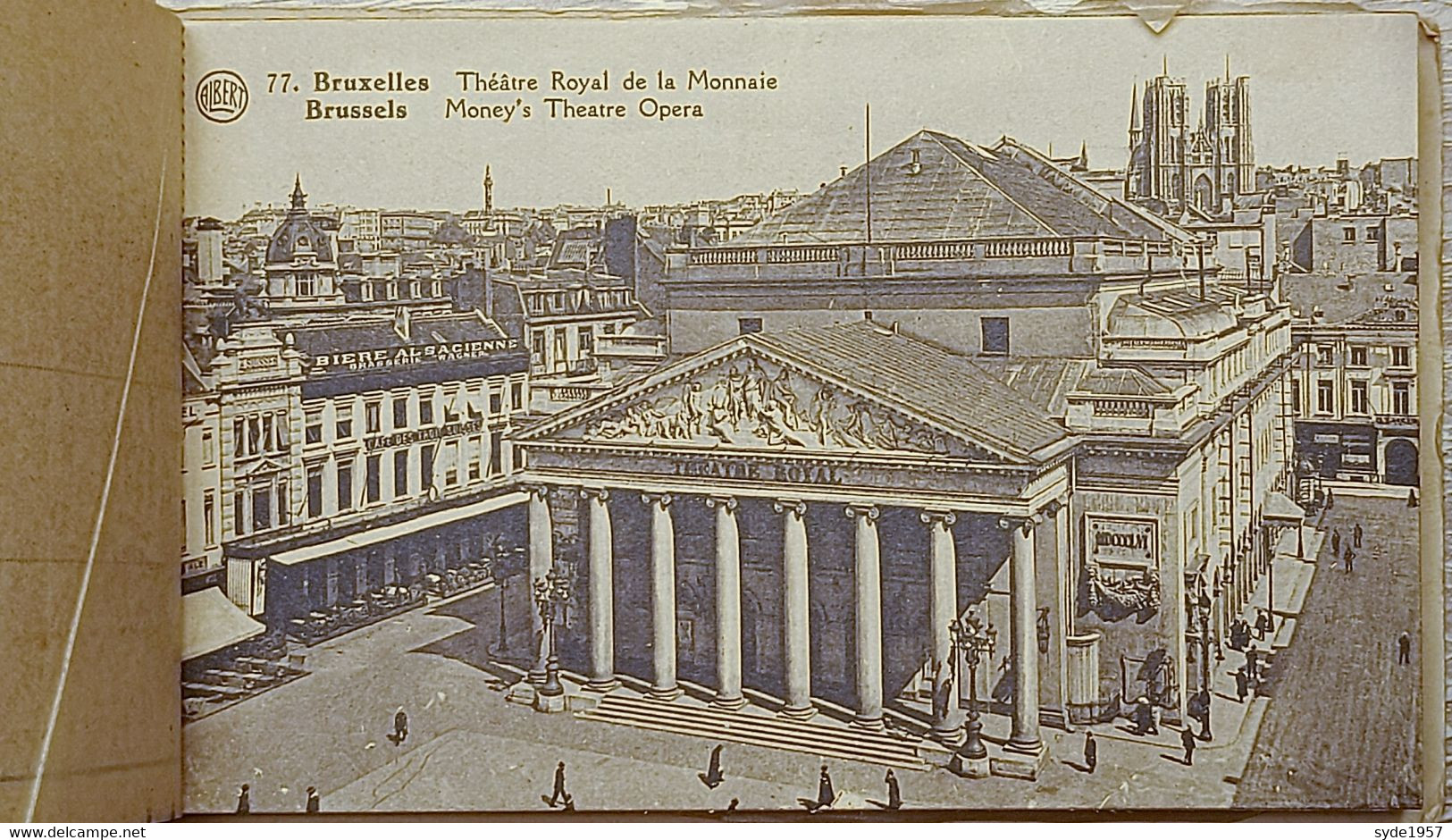 Carnet Souvenir de Bruxelles - 24 Cartes vues - Marque Albert - Les plus jolies. Très Bon état (voir scan)