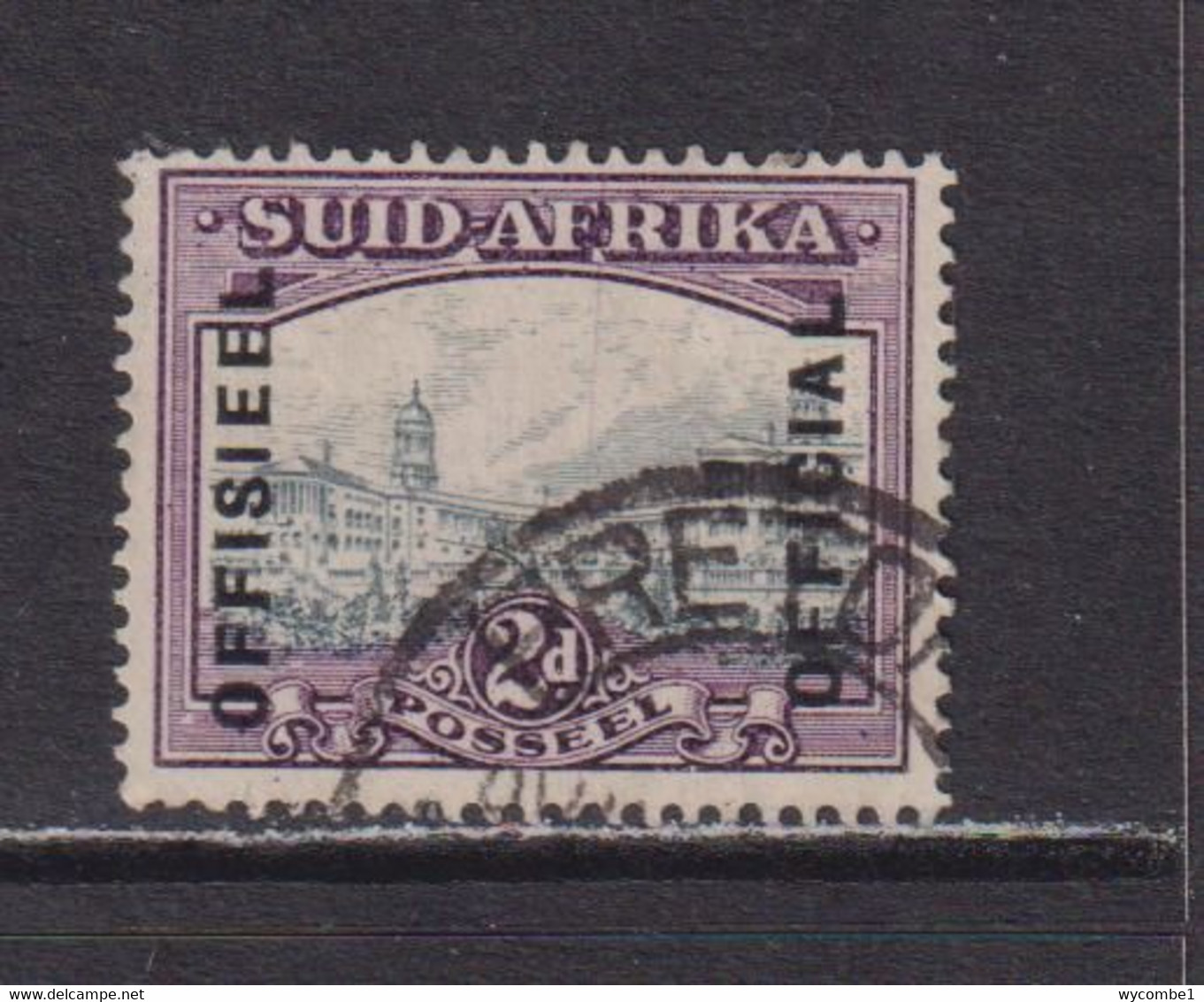 SOUTH AFRICA - 1928+ Official Union Building 2d Used As Scan - Servizio