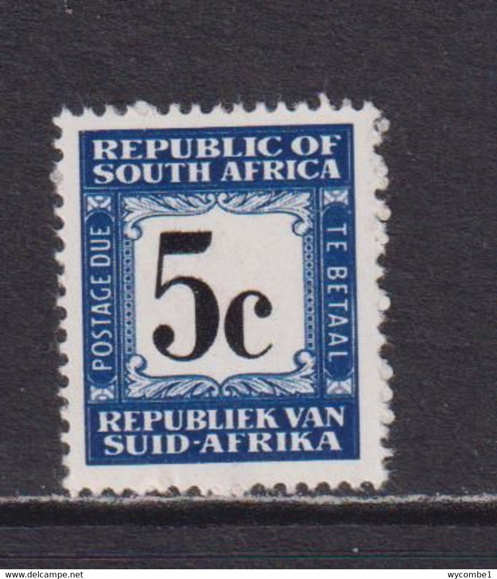 SOUTH AFRICA - 1961 Postage Due 5c Never Hinged Mint - Portomarken