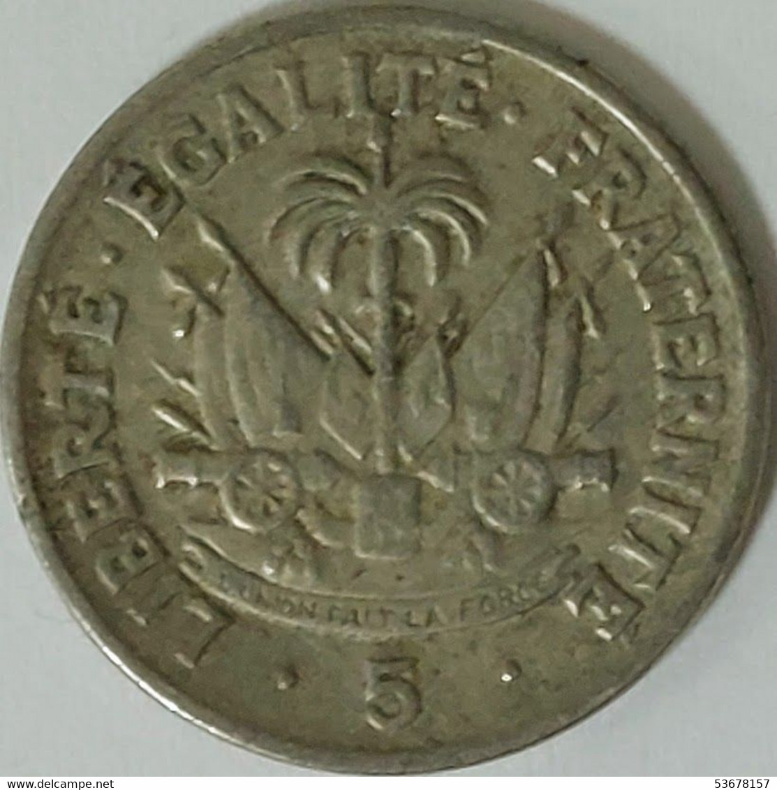 Haiti - 5 Centimes, 1949, KM# 57 - Haiti