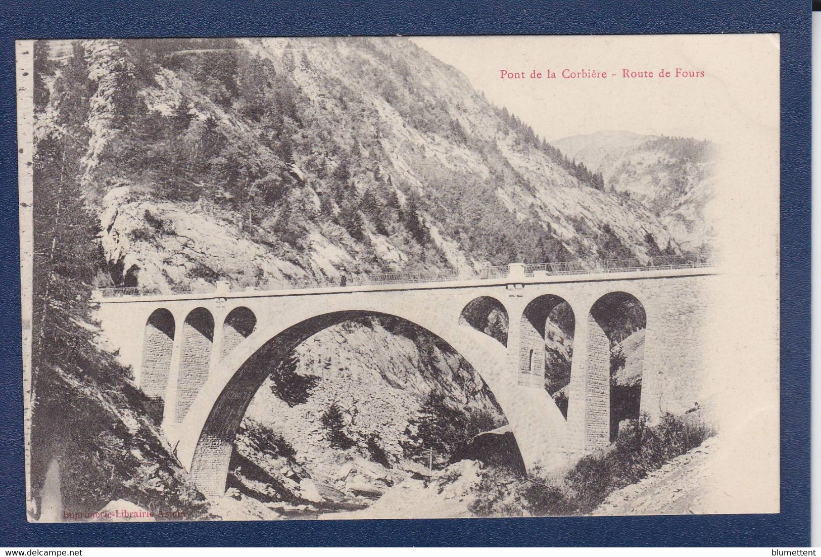 CPA [04] Alpes De Haute Provence > Pont De La Corbière Non Circulé - Autres & Non Classés