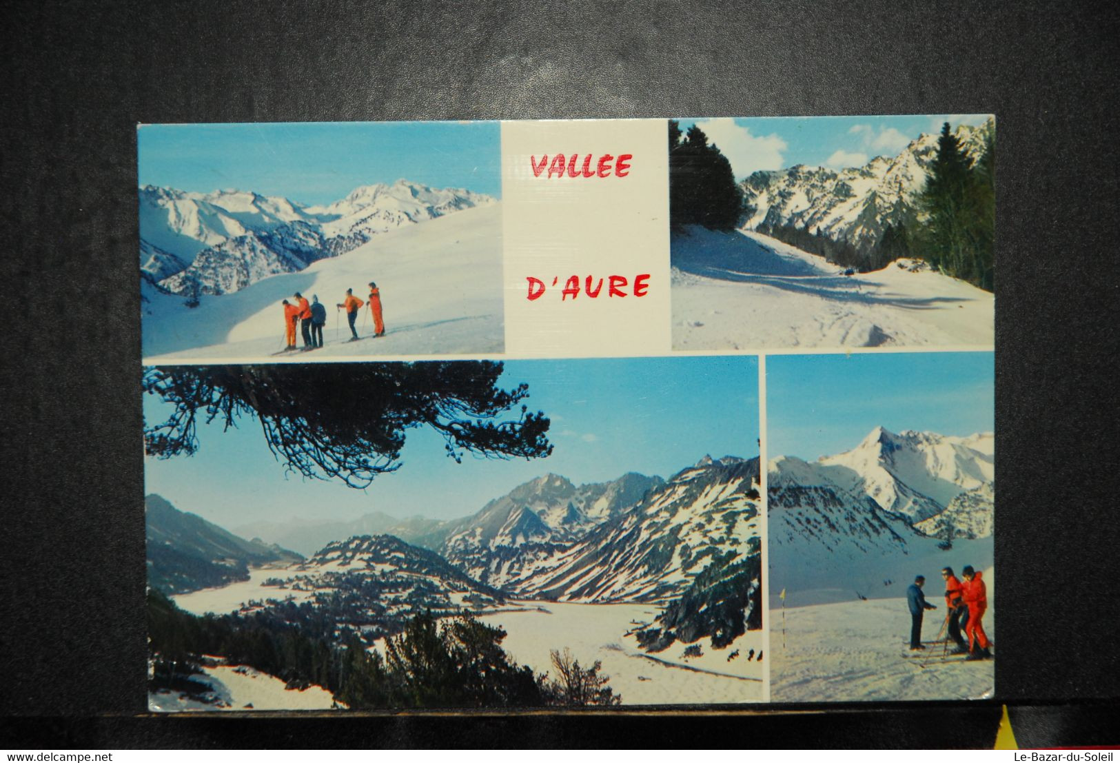 CP, 65,  Vallee D'aure Massif Du Neouvielle Vu Du Col De Portret - Vielle Aure