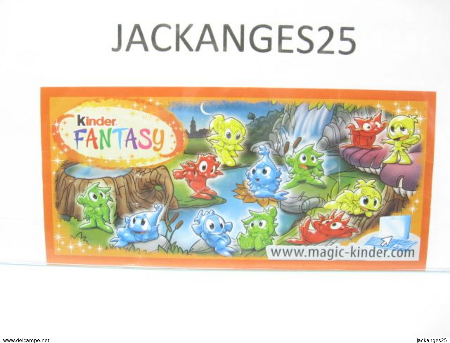 KINDER MPG DE 005 B ELFES DES BOIS & GOBELINS FANTASY NATURE NATOONS TIERE 2009 + BPZ B - Familias