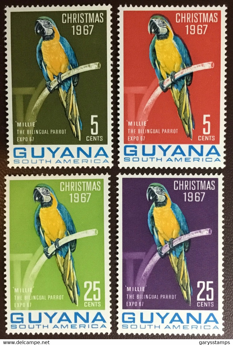 Guyana 1967 Christmas Birds MNH - Otros & Sin Clasificación