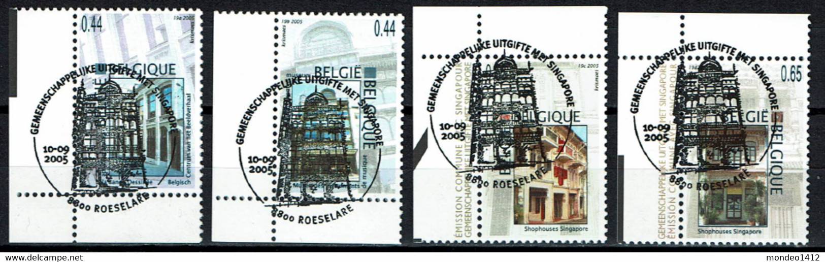 3426/29 - Oblitération 1er Jour - Eerste Dag Afstempeling - Used Stamps