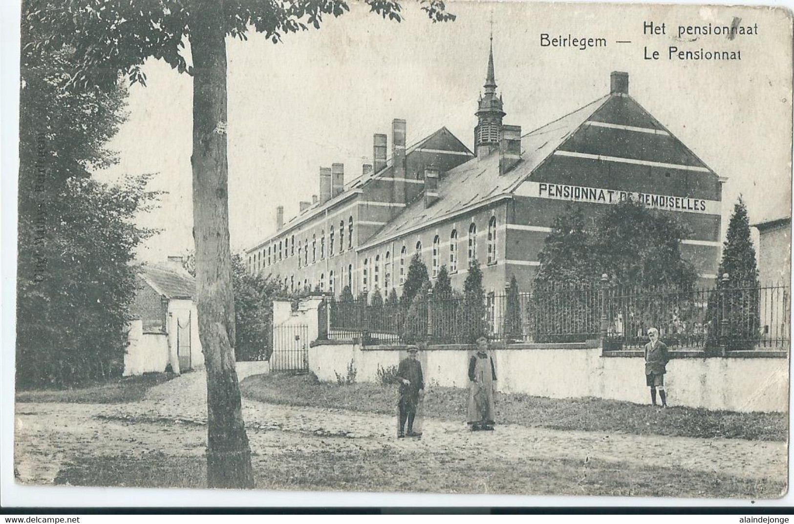 Beirlegem - Het Pensionaat - Le Pensionnat - 1921 - Zwalm