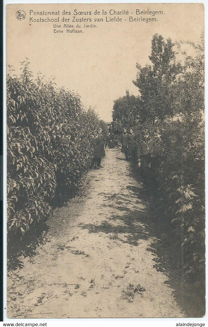 Beirlegem - Kostschool Der Zusters Van Liefde - Eene Hoflaan - Une Allée Du Jardin - Zwalm