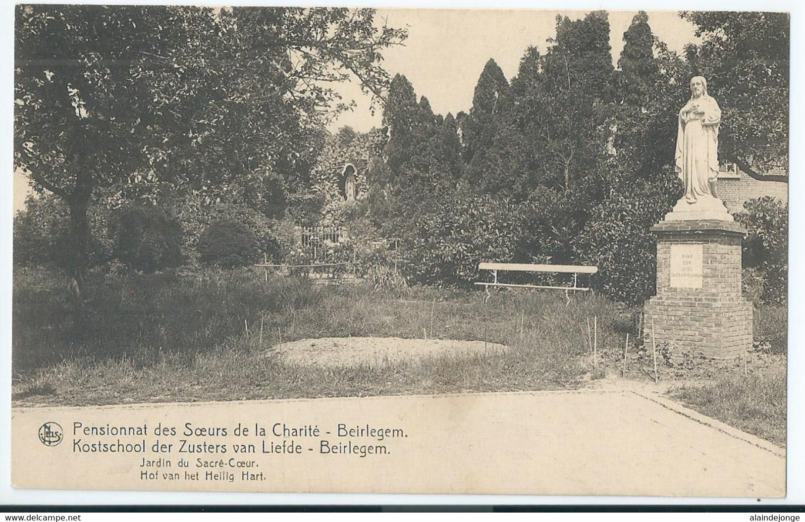 Beirlegem - Kostschool Der Zusters Van Liefde - Hof Van Het Heilig Hart - Jardin Du Sacré-Coeur - Zwalm