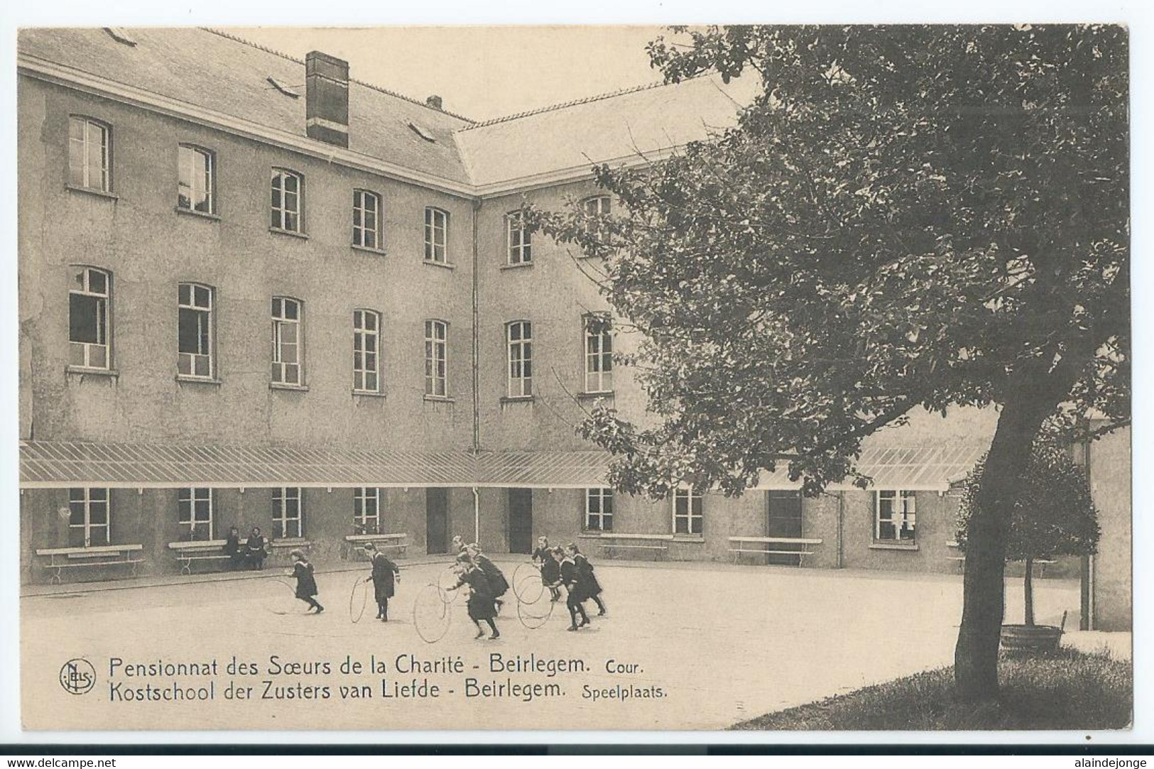 Beirlegem - Kostschool Der Zusters Van Liefde - Speelplaats - Cour - Zwalm