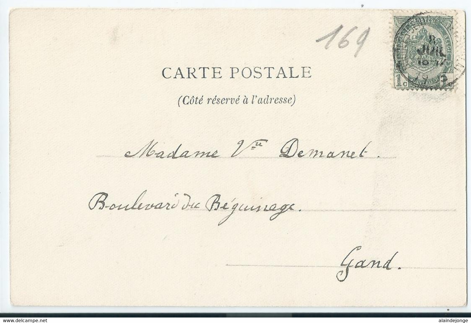 Beirlegem - Pensionnat De Beirlegem - Salle D'Etude - 1905 - Zwalm