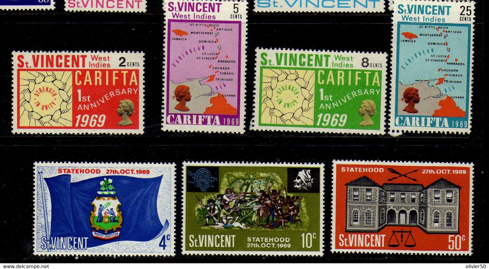Saint-Vincent (1969) -    CARIFTA - Etat Associe     - Neufs** - MNH - St.Vincent (...-1979)