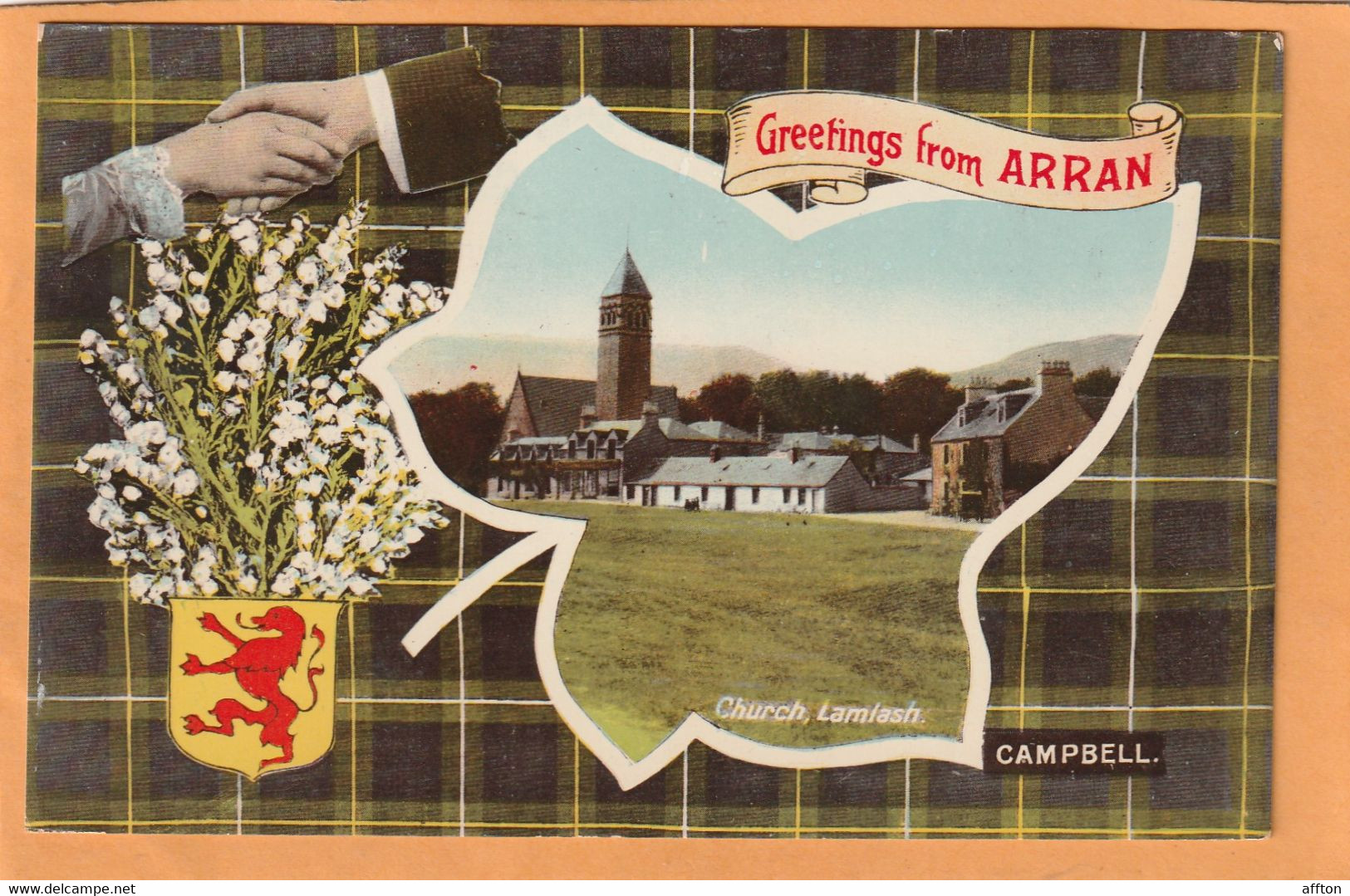 Isle Of Arran UK 1906 Postcard - Ayrshire