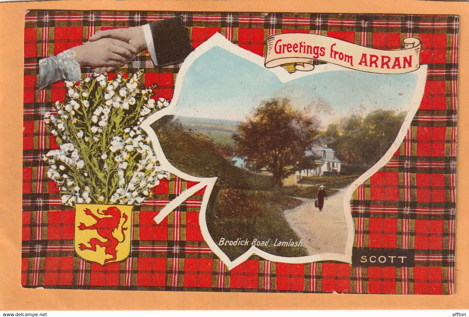 Isle Of Arran UK 1906 Postcard - Ayrshire