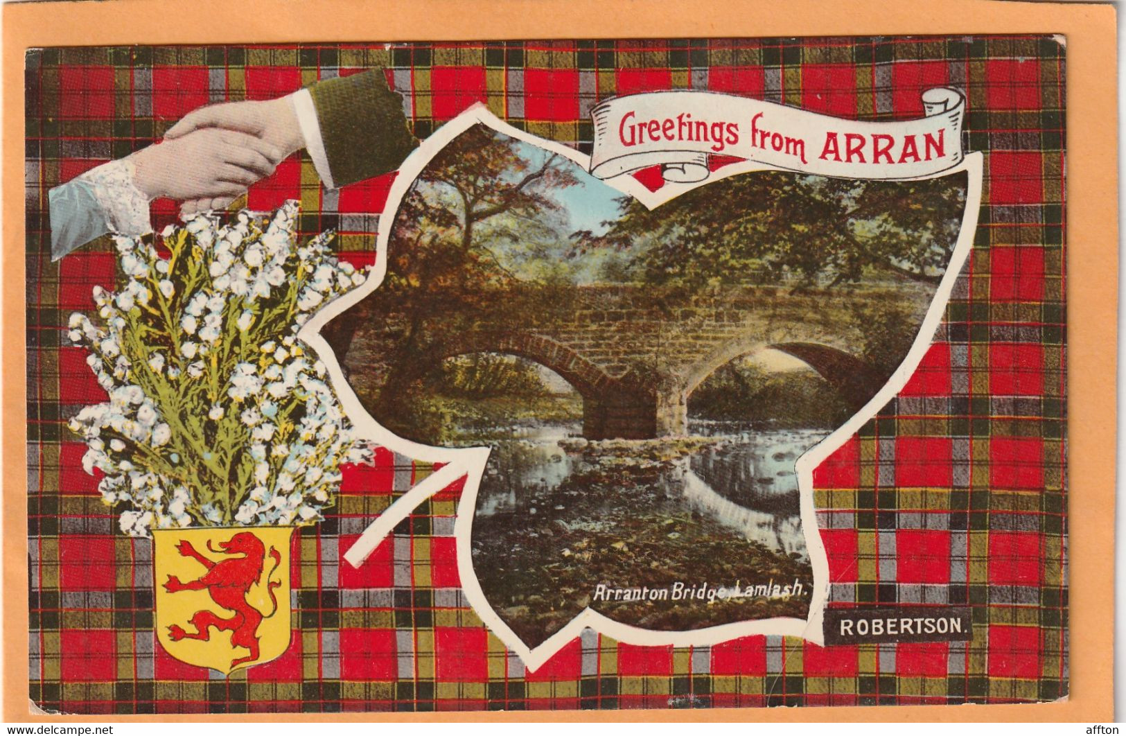 Isle Of Arran UK 1906 Postcard - Ayrshire