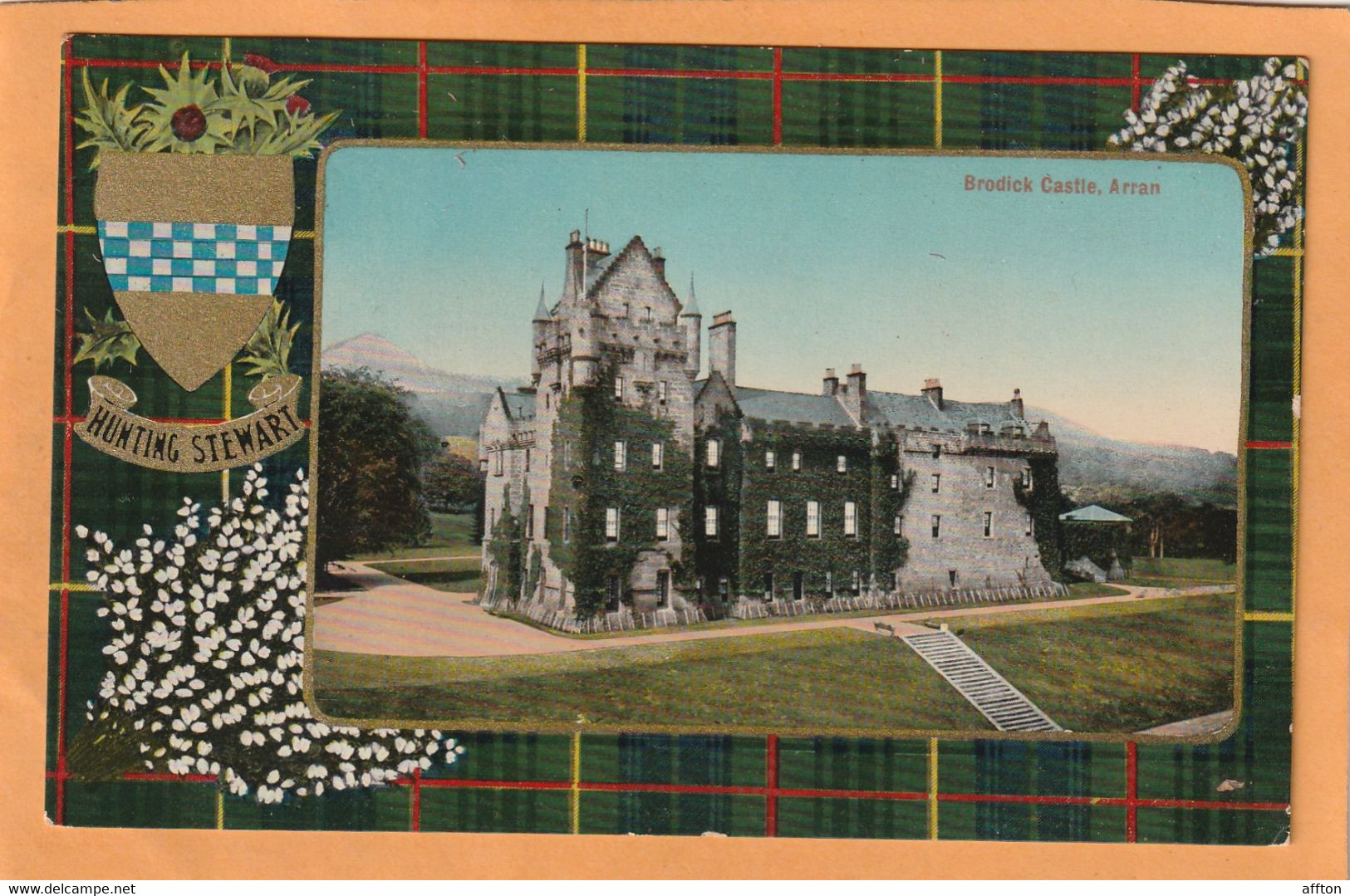 Isle Of Arran UK 1906 Postcard - Ayrshire