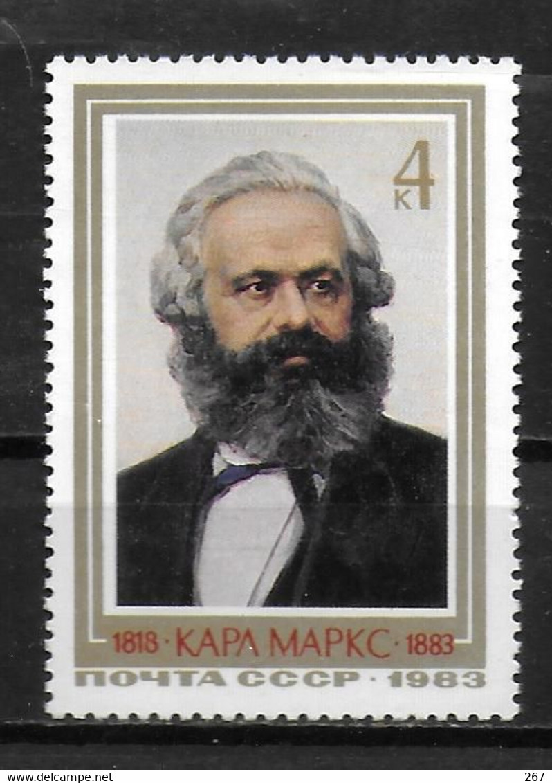 URSS  N°  4991 * *  Karl Marx - Karl Marx