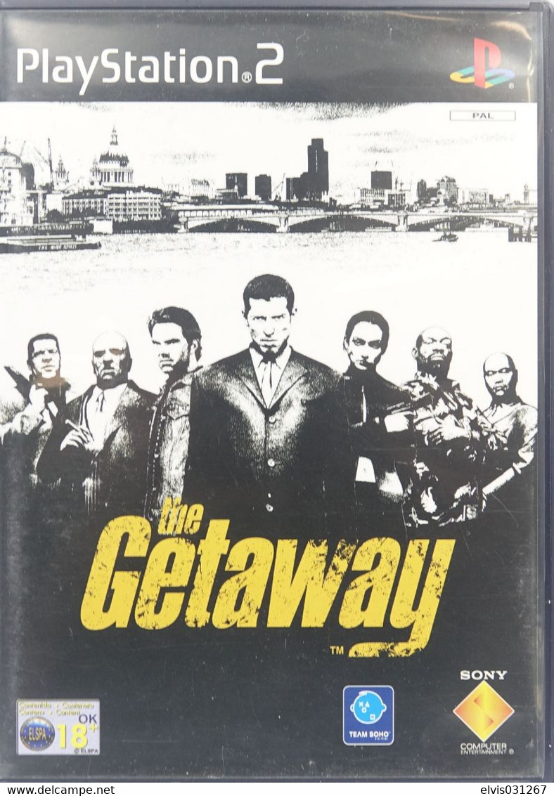 SONY PLAYSTATION TWO 2 PS2 : THE GETAWAY - Playstation 2