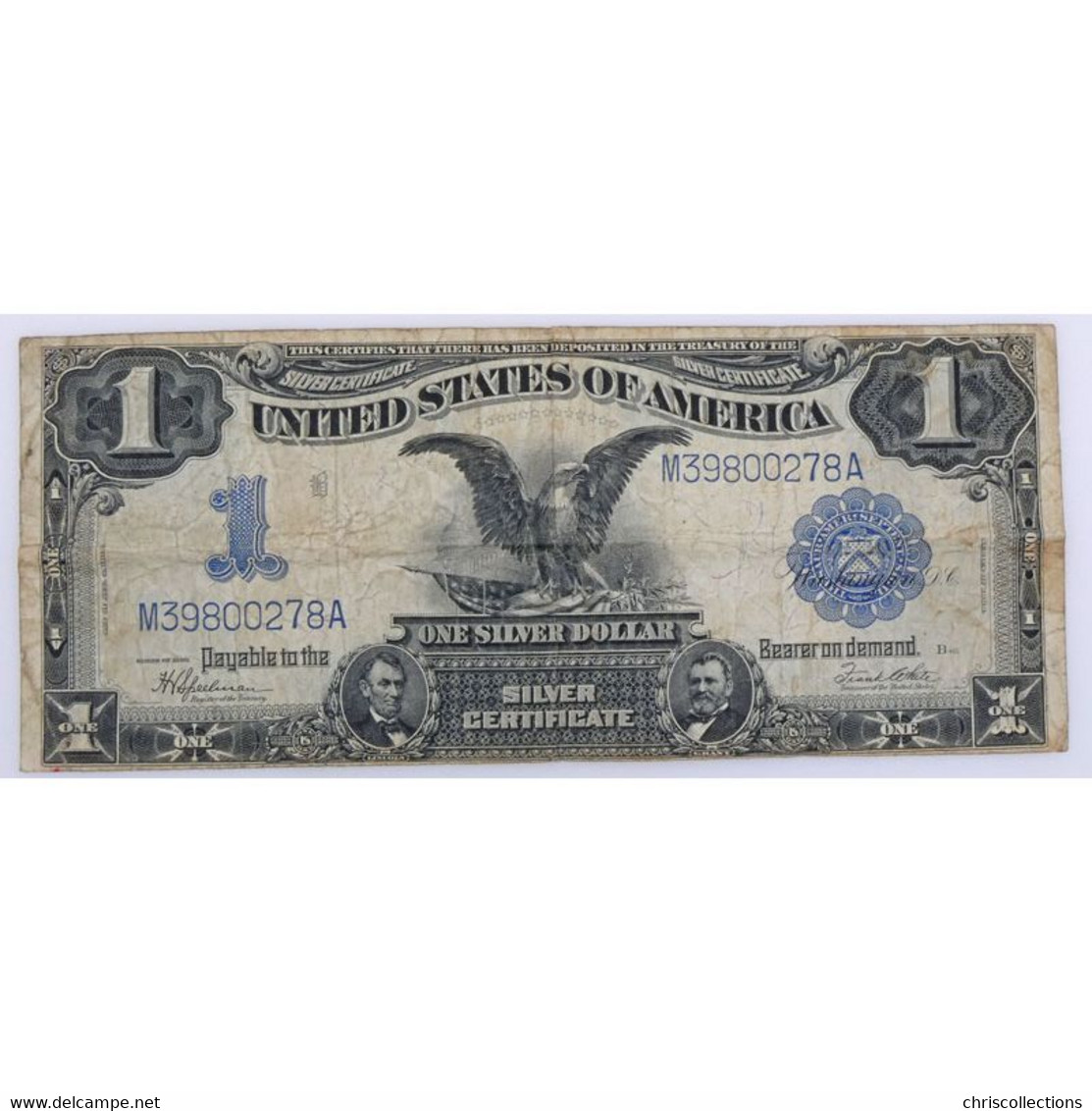 Etats Unis D'Amérique, 1 Dollar 1899, M39800278A, VF - Certificaten Van Zilver (1878-1923)