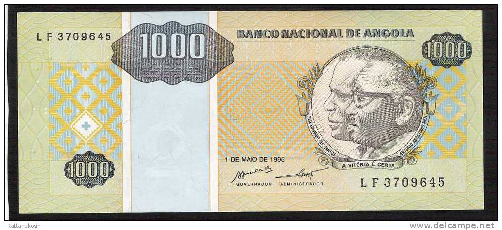 ANGOLA P135   1000 KWANZAS   1995 #LF     UNC. - Angola