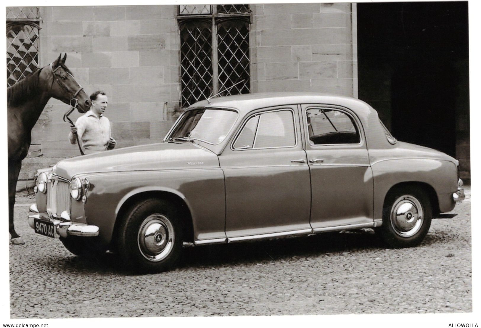 17225 " ROVER 100 (1961)  " RIPRODUZIONE SU CARTA FOTOGRAFICA-FOTO B/N Cm. 10,2 X 15,2 - Automobiles