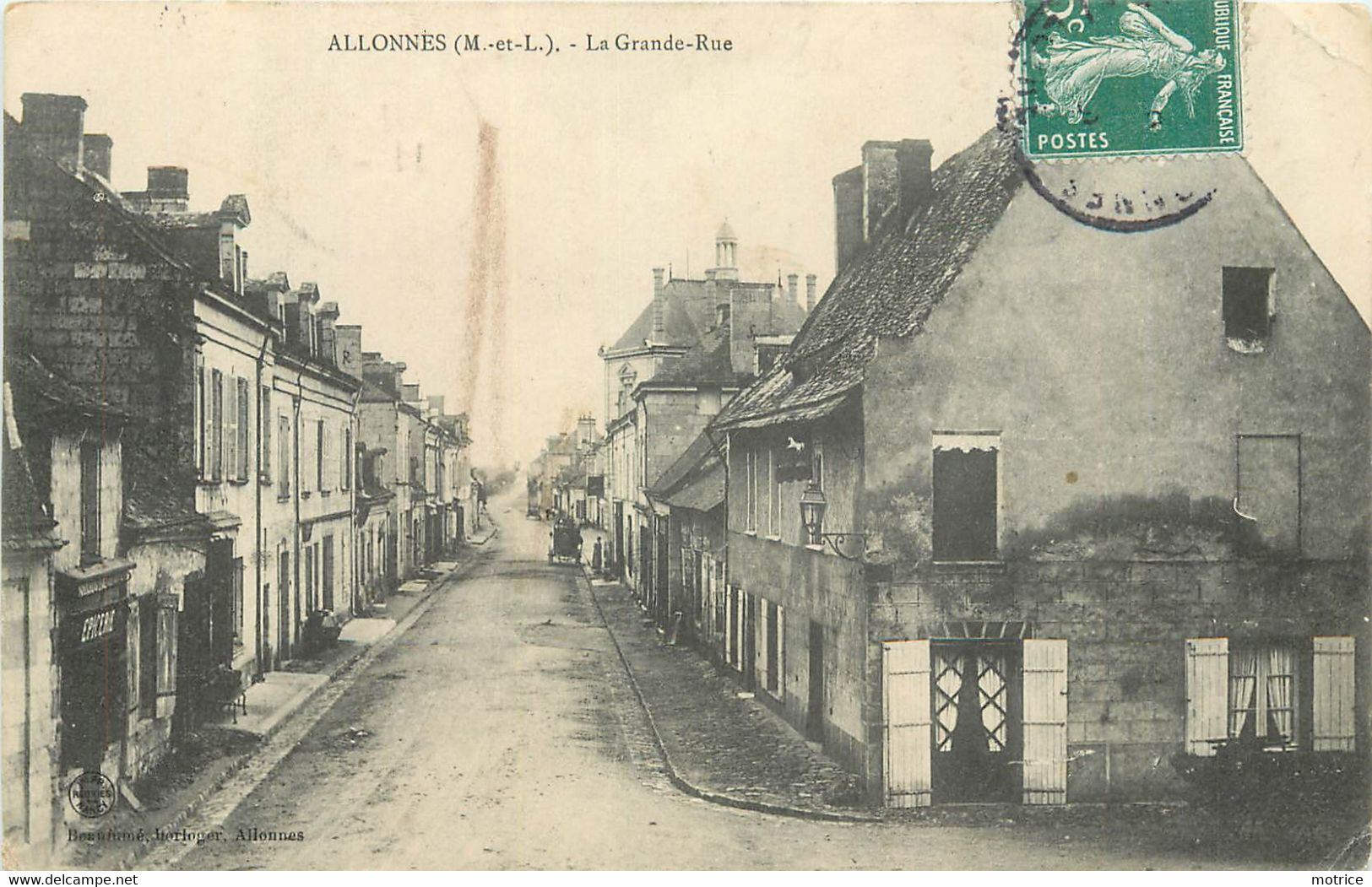 ALLONNES - La Grande Rue. - Allonnes