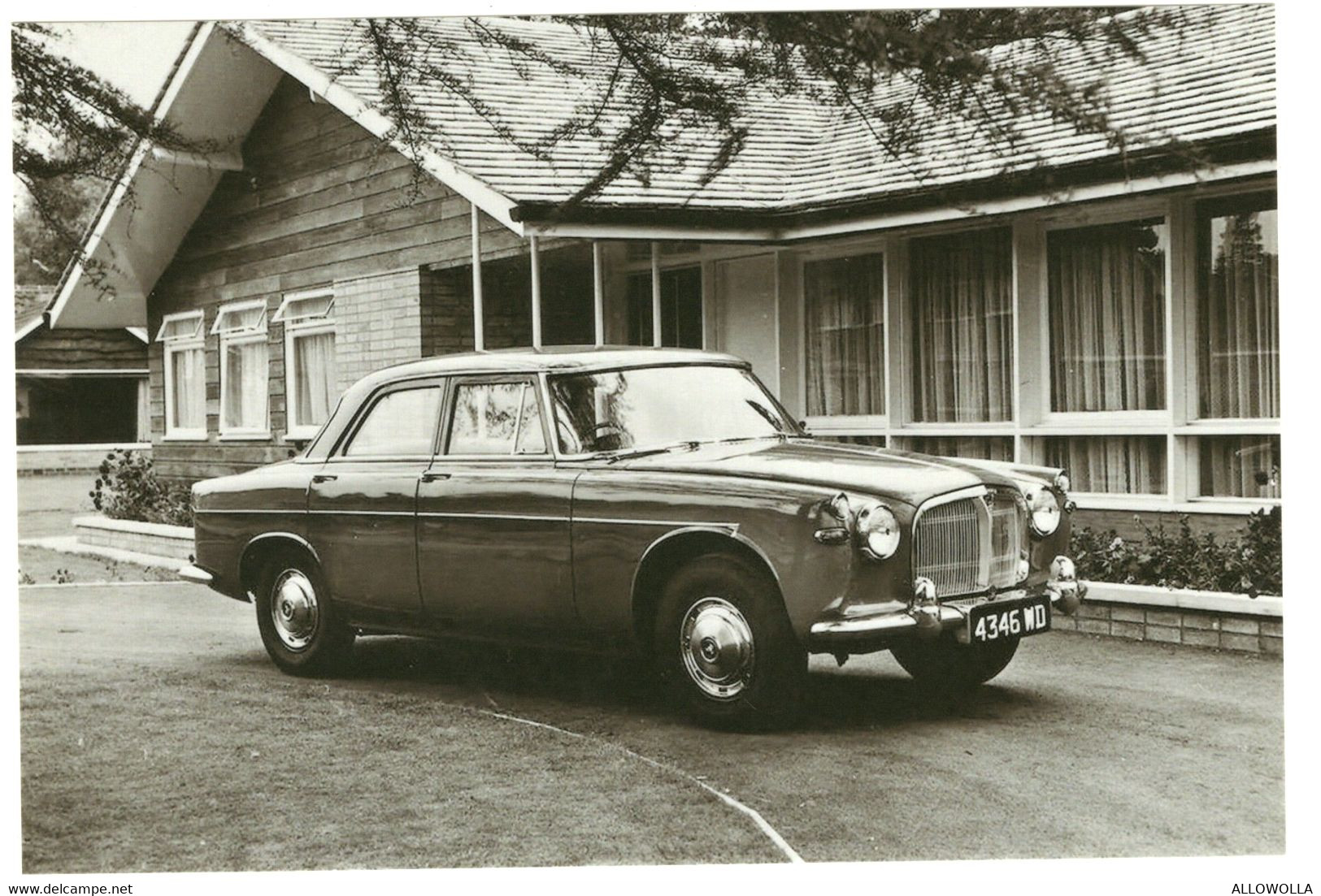 17232 " ROVER P5  " RIPRODUZIONE SU CARTA FOTOGRAFICA-FOTO B/N Cm. 10,2 X 15,2 - Coches