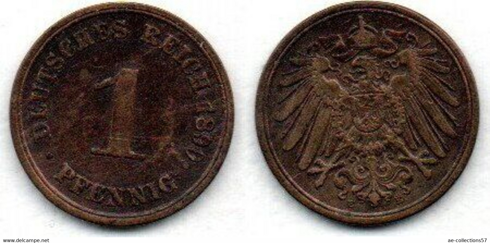 Allemagne - Deutschland - Germany 1 Pfennig 1899 E TTB - 1 Pfennig