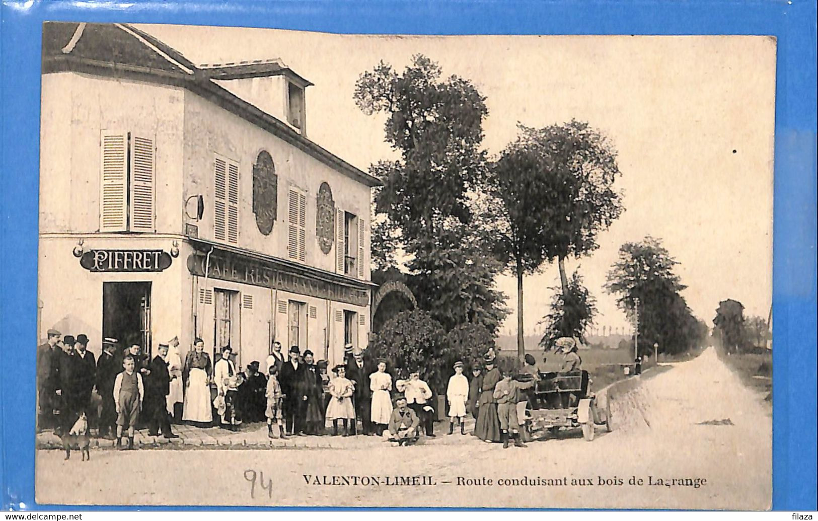 94 -  Val De Marne - Valenton - Route Conduisant Aux Bois De Lagrange (N8384) - Valenton
