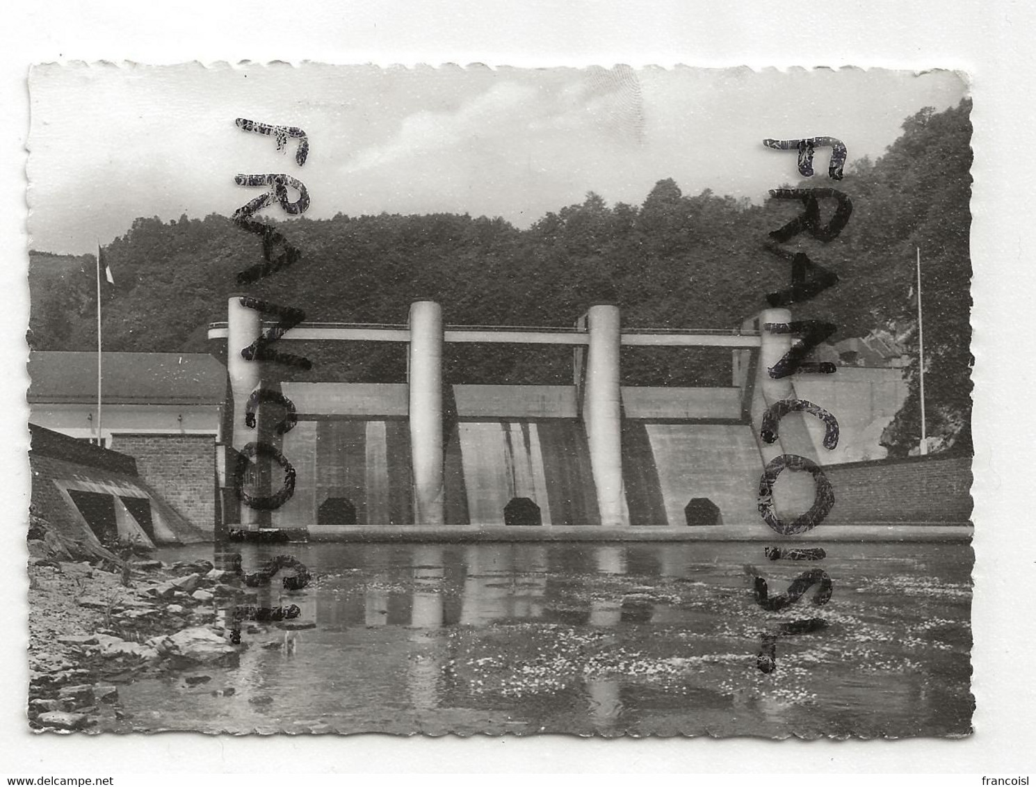 Belgique. Nadrin. Barrage Sur Le Hérou. 1962. LEU - Nandrin