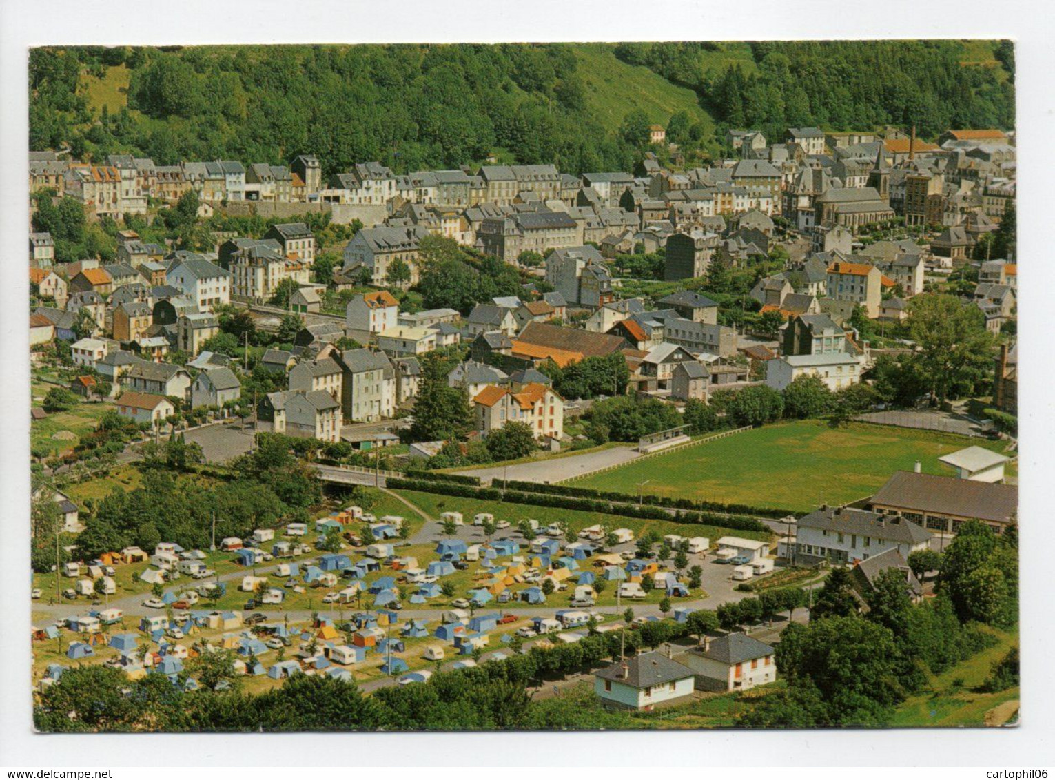 - CPM LE MONT-DORE (63) - Le Terrain De Camping 1979 - Editions Du LYS - - Le Mont Dore