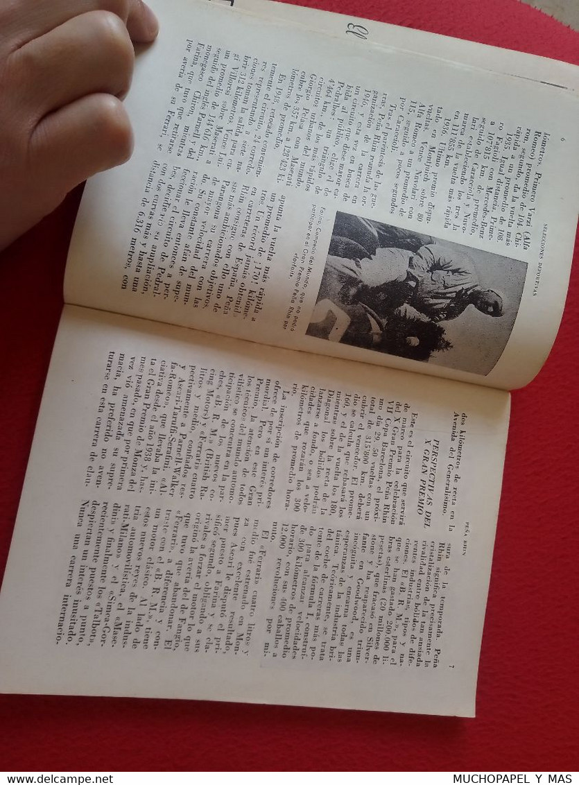 REVISTA MAGAZINE..SELECCIONES DEPORTIVAS MUNDIALES 1950 PEÑA RHIN EL DEPORTE EN EL MUNDO, SPORT JOE LOUIS TEDD WILLIAMS.