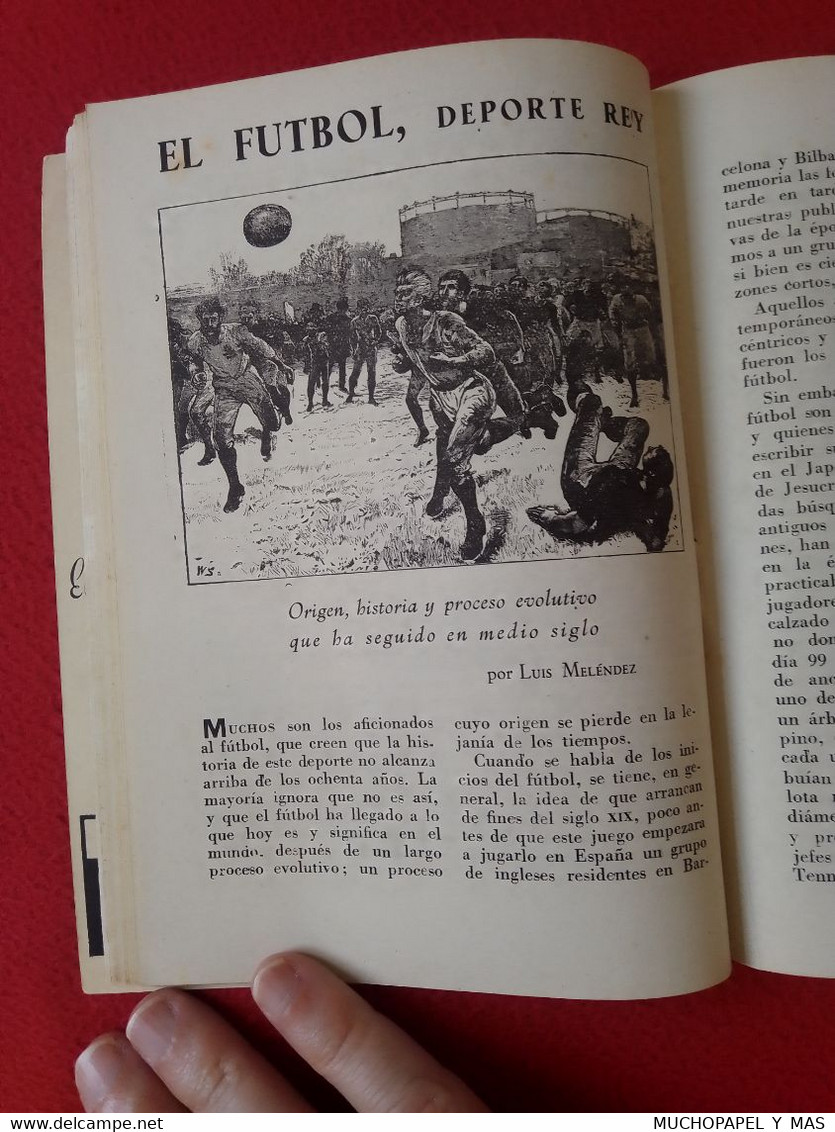 REVISTA MAGAZINE..SELECCIONES DEPORTIVAS MUNDIALES 1950 PEÑA RHIN EL DEPORTE EN EL MUNDO, SPORT JOE LOUIS TEDD WILLIAMS.