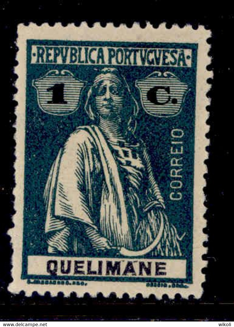 ! ! Quelimane - 1914 Ceres 1 C (Lozanged) - Af. 27a - MH - Quelimane