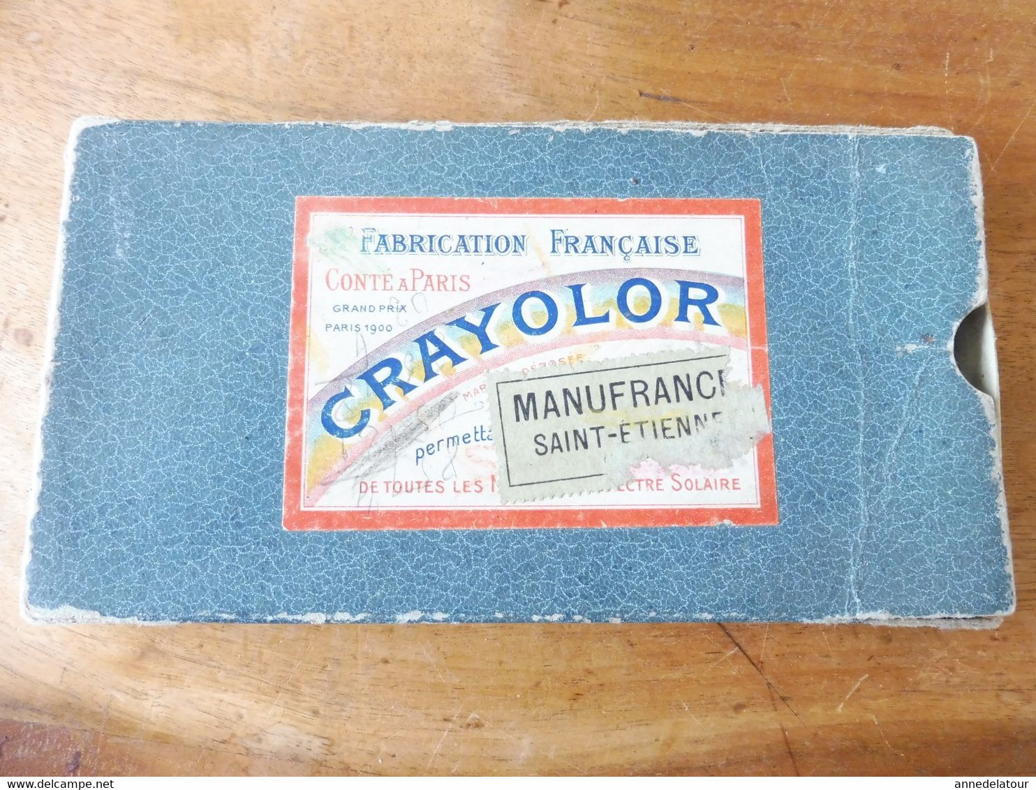 Boite Ancienne De Crayons CRAYOCOLOR Avec 6 Crayons Entiers Dont Comté, Etc - Andere & Zonder Classificatie