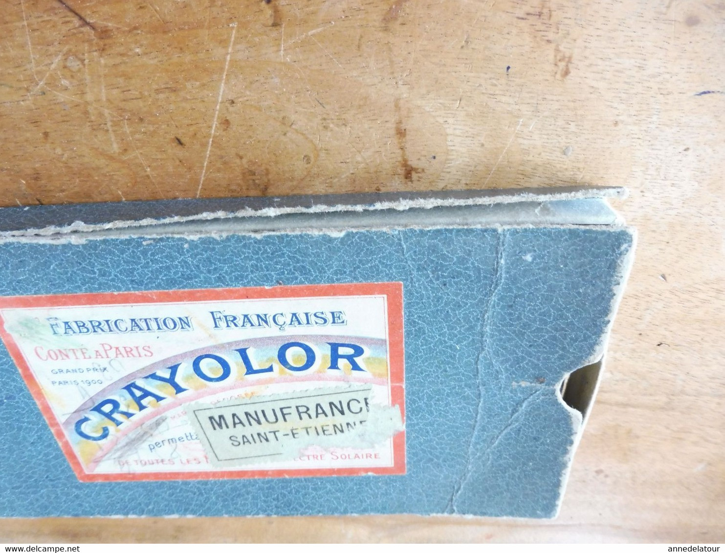 Boite Ancienne De Crayons CRAYOCOLOR Avec 6 Crayons Entiers Dont Comté, Etc - Andere & Zonder Classificatie