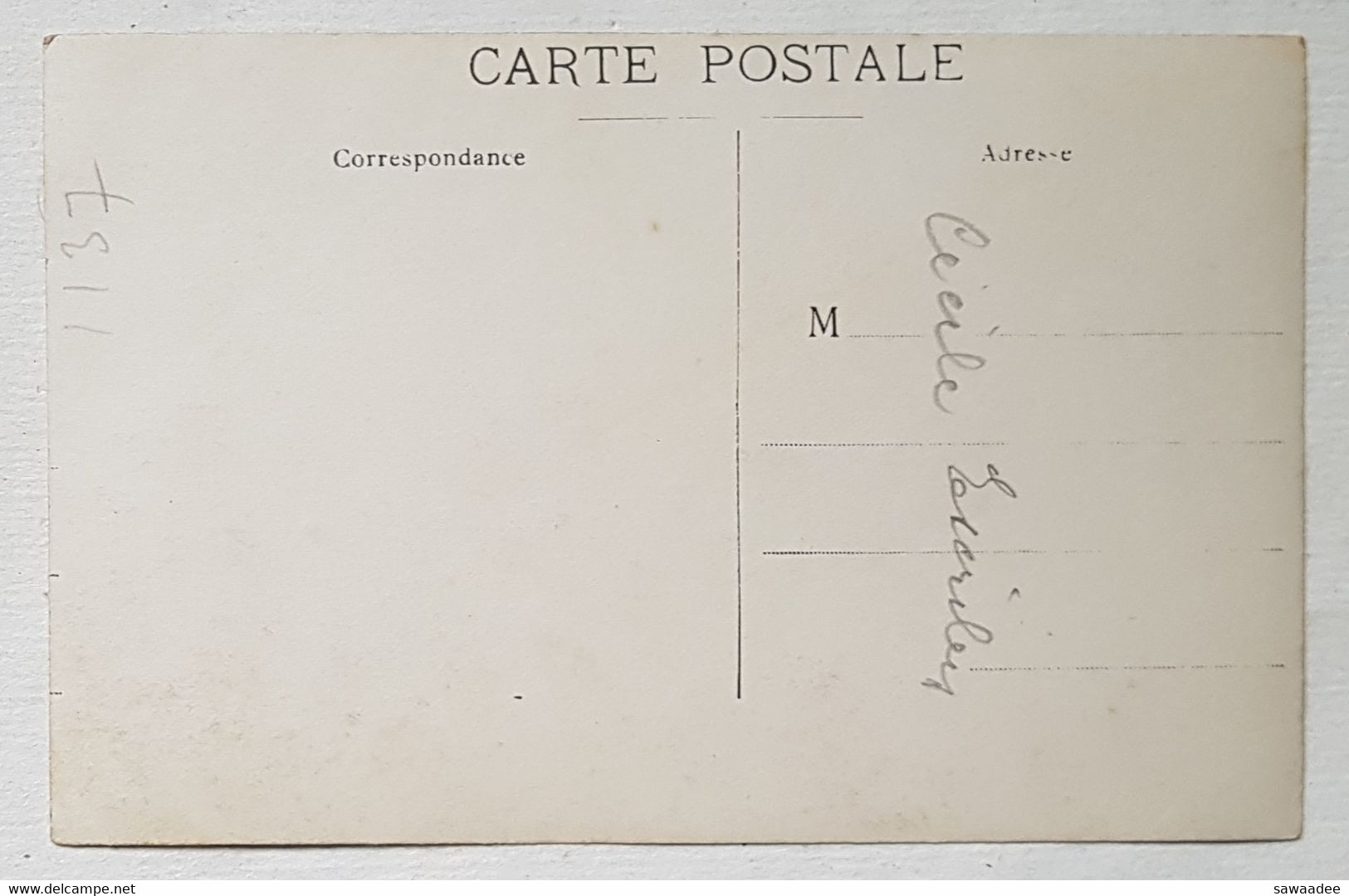 CARTE POSTALE - FRANCE - PHOTO - CROIX ROUGE - INFIRMIERE - GUERRE 1914/1918 - INSIGNE - PERSONNE IDENTIFIE - Croix-Rouge