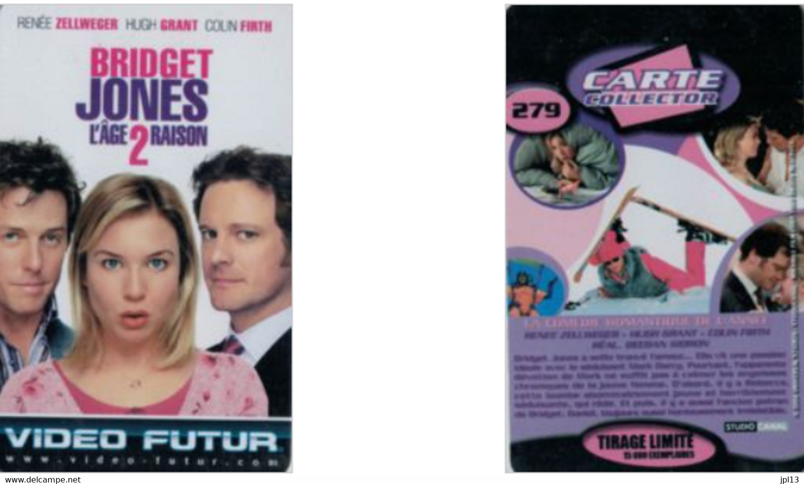 Carte Video Futur - France - Bridget Jones II - Cinécartes