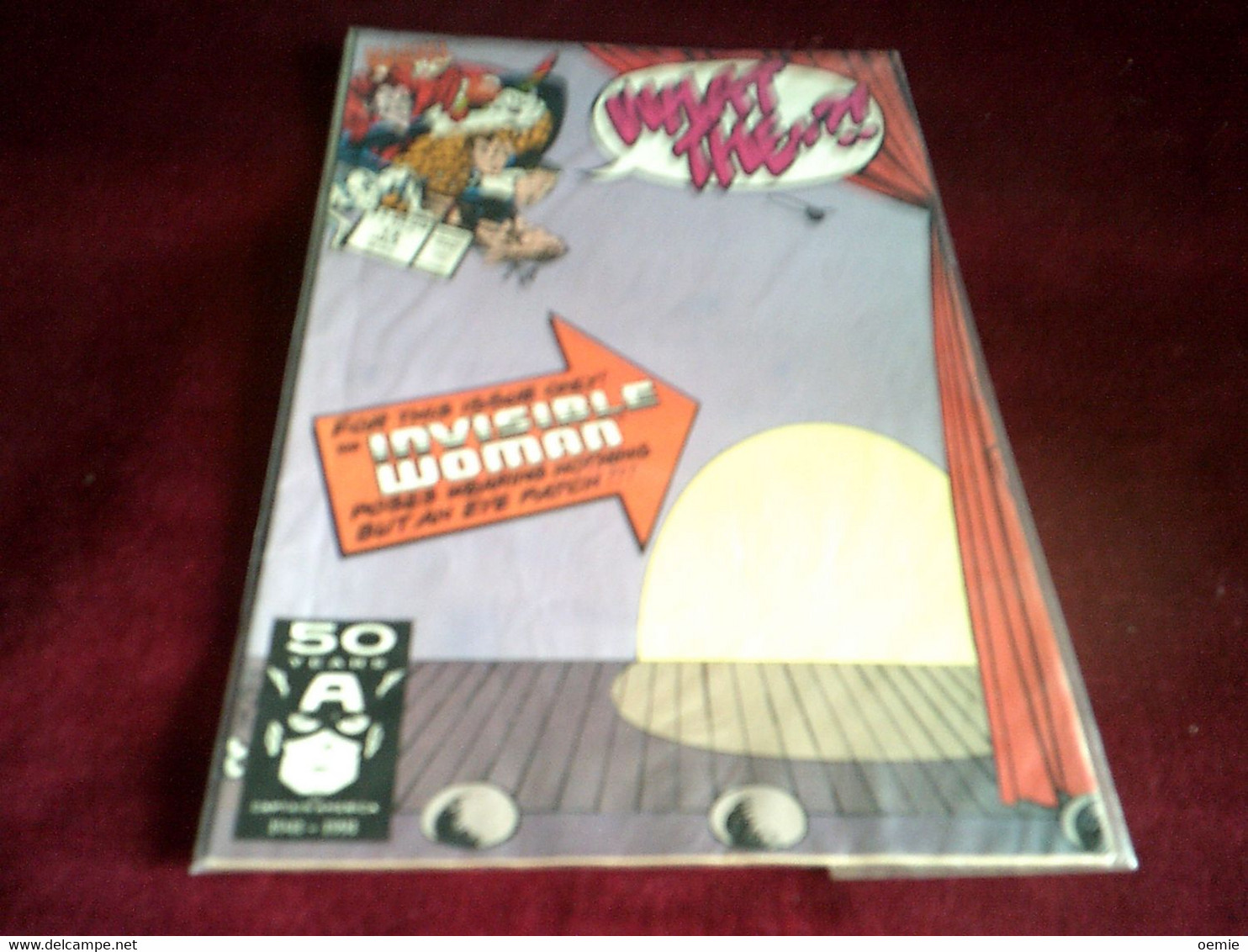 WHAT THE   N° 13 JULY  1991 INVISIBLE WOMAN - Marvel