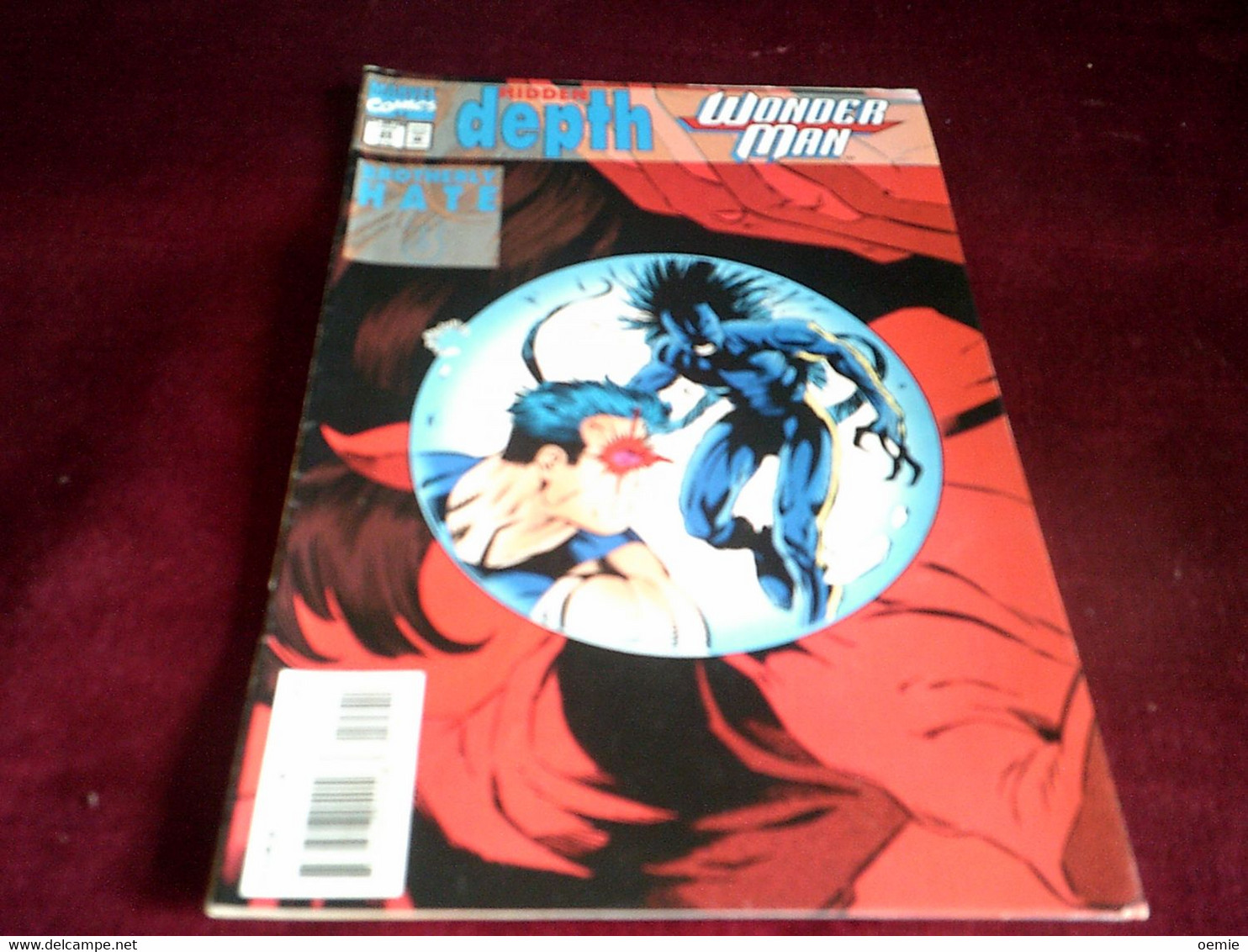 WONDER  MAN   N° 24 AUG    ( 1993 )  HIDDEN  DEPTH    /  BROTHERLY  HATE 3 - Marvel