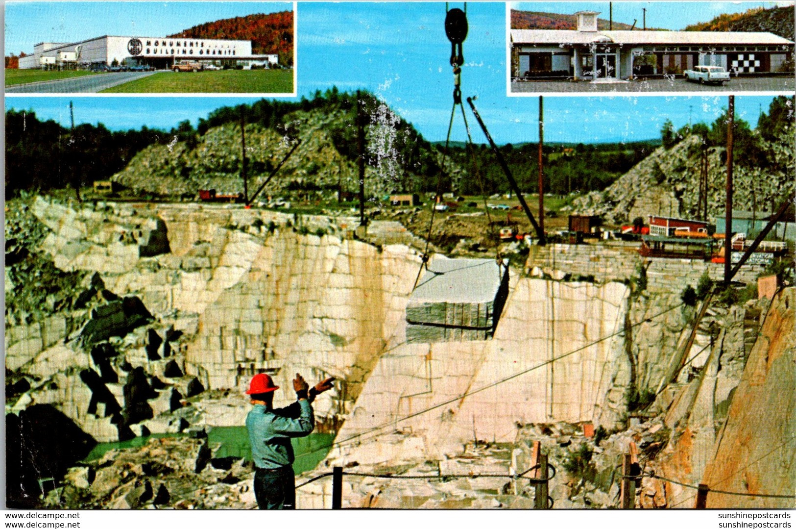 Vermont Barre Rock Of Ages Granite Quarry - Barre