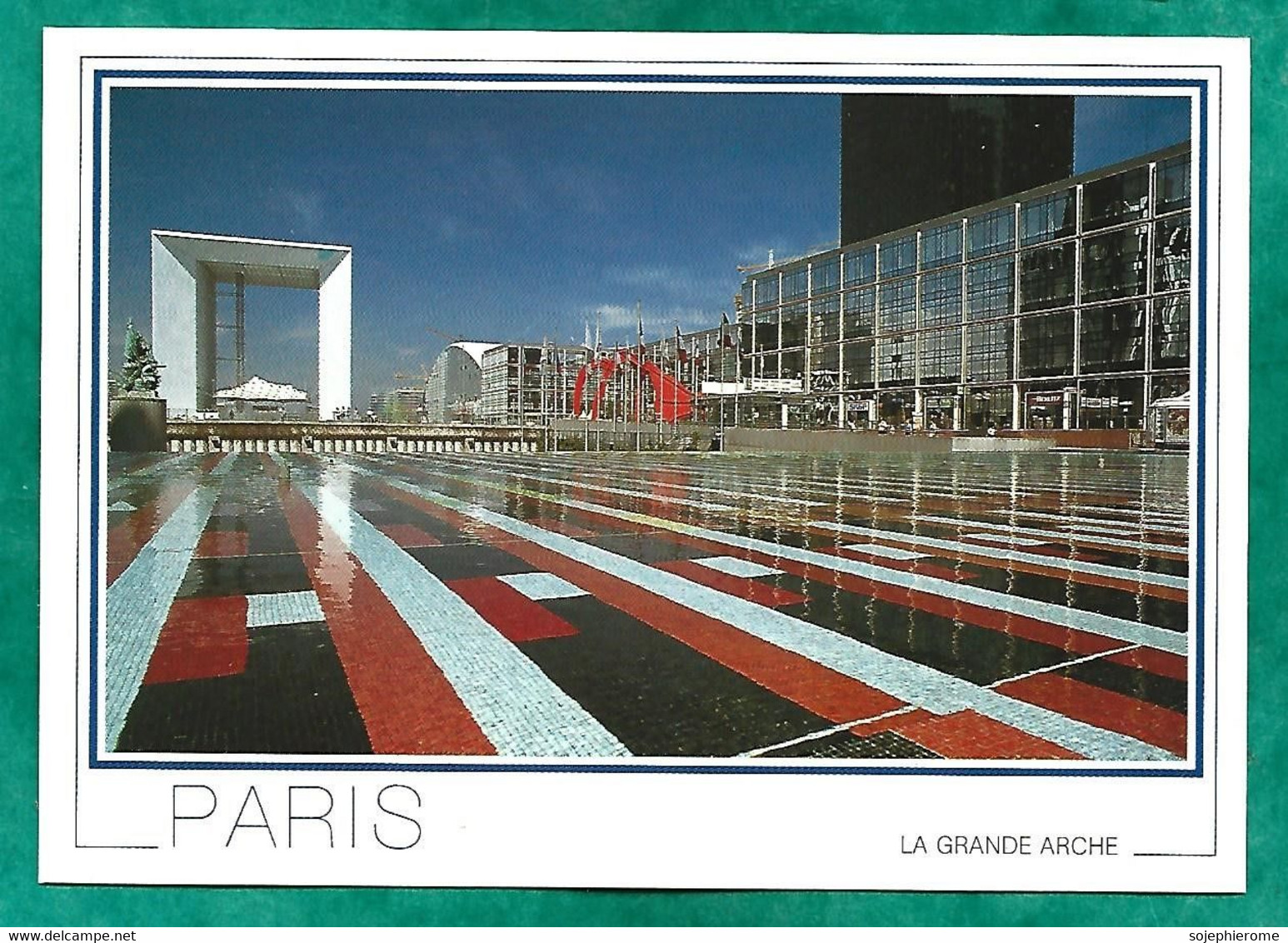 Puteaux (92) "Paris La Défense" La Grande Arche (arch. J.O. Von Spreckelsen) 2scans 01-11-1994 - La Defense