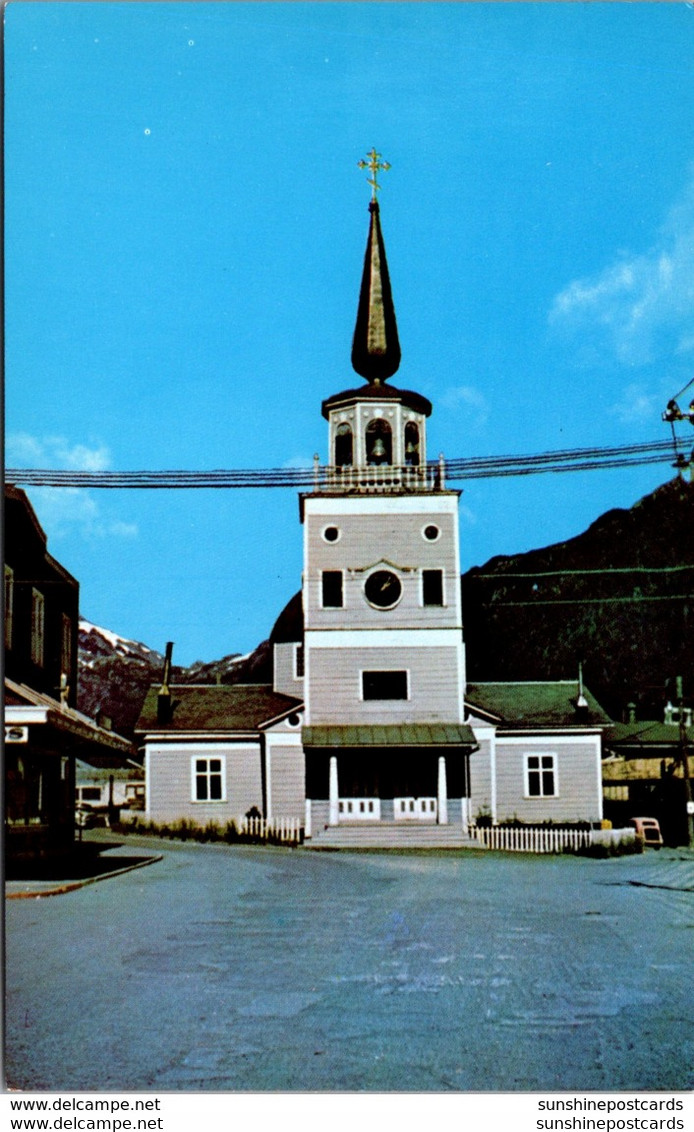 Alaska Sitka St MIchael's Church Old Russian Church - Sitka