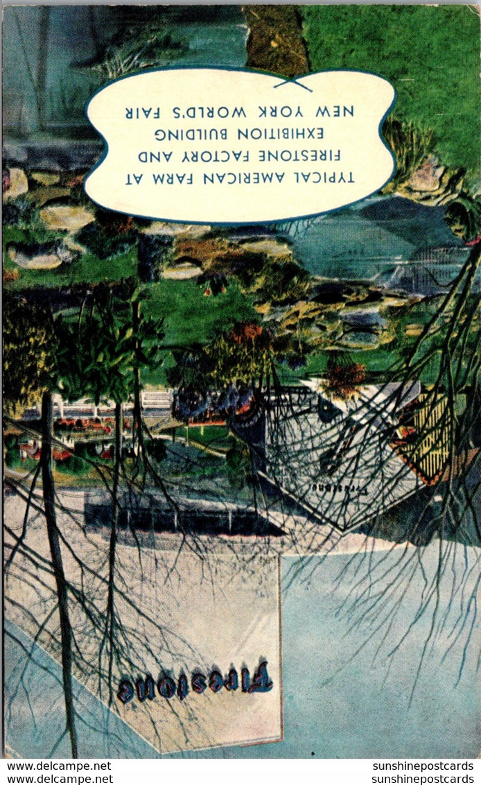 New York City Firestone Factory Exposition Building And Farm New York World's Fair - Mostre, Esposizioni