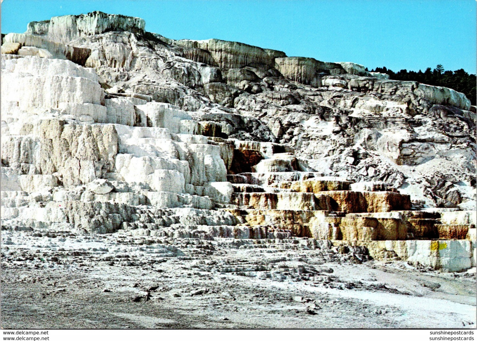 Yellowstone National Park Minerva Terrace - USA Nationalparks