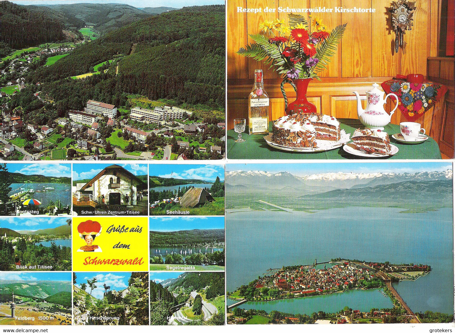 Sammlung Von 36 Verschiedene Karten Deutschland - Collections & Lots
